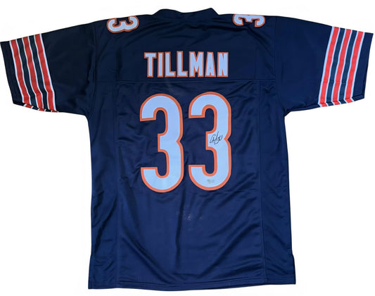 Auto/Autographed  Chicago Bears Charles Tillman Jersey Beckett COA