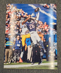 Nahshon Wright signed autographed CHICAGO BEARS 16x20 VS Pittsburgh w/ COA JSA