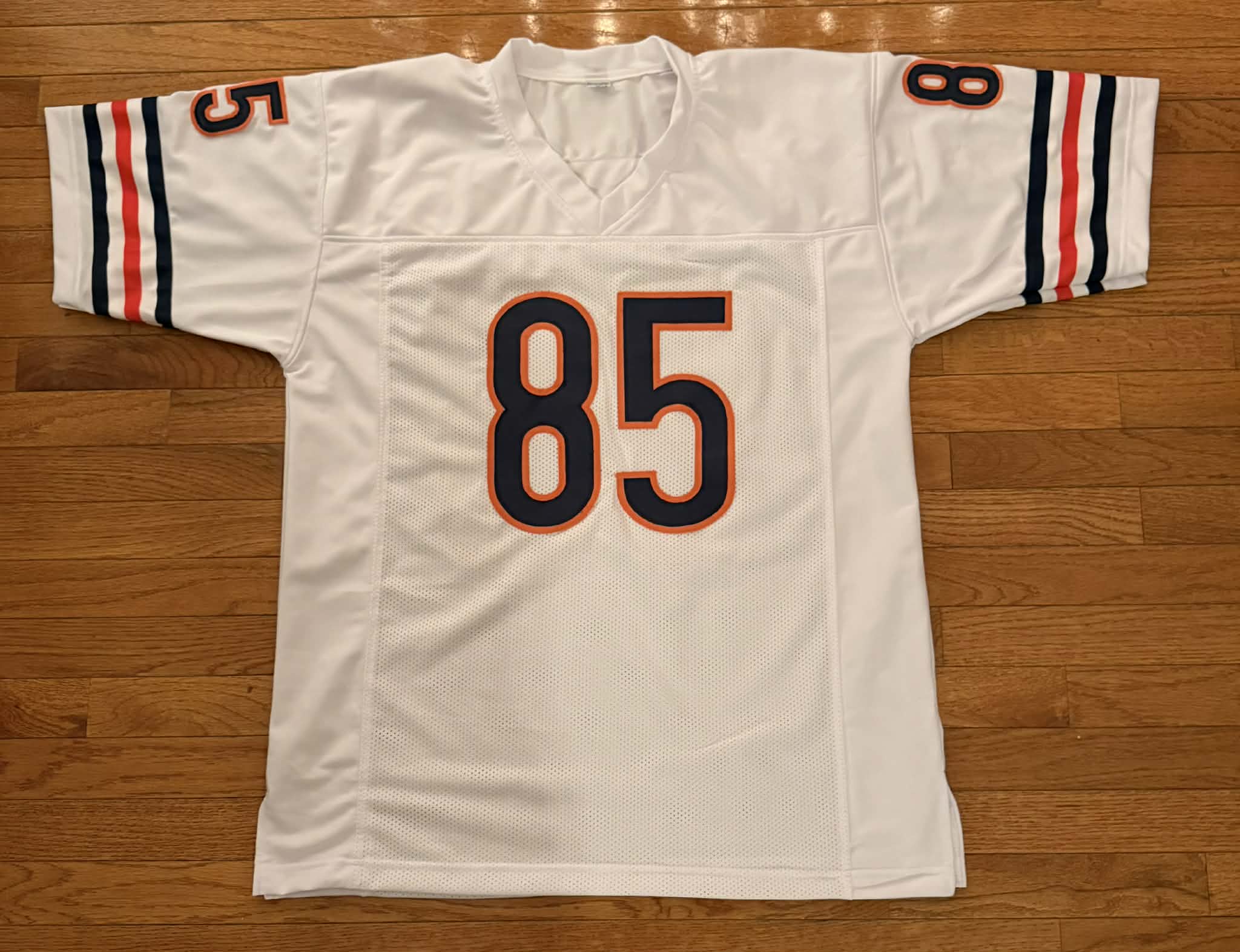 Chicago Bears 1985 (12 Autos) Custom White Jersey JSA COA