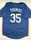 Frank Thomas HOF Signed Rare Auburn College Baseball Jersey AUTO JSA Sz XL
