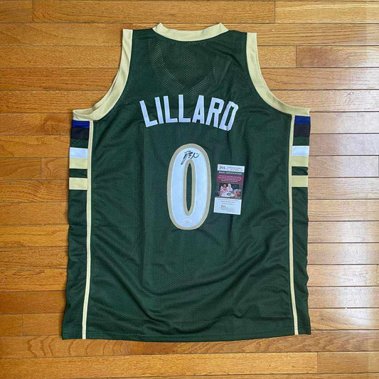 Damian Lillard Milwaukee JSA COA