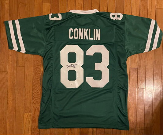 Tyler Conklin Jets Custom Jersey JSA