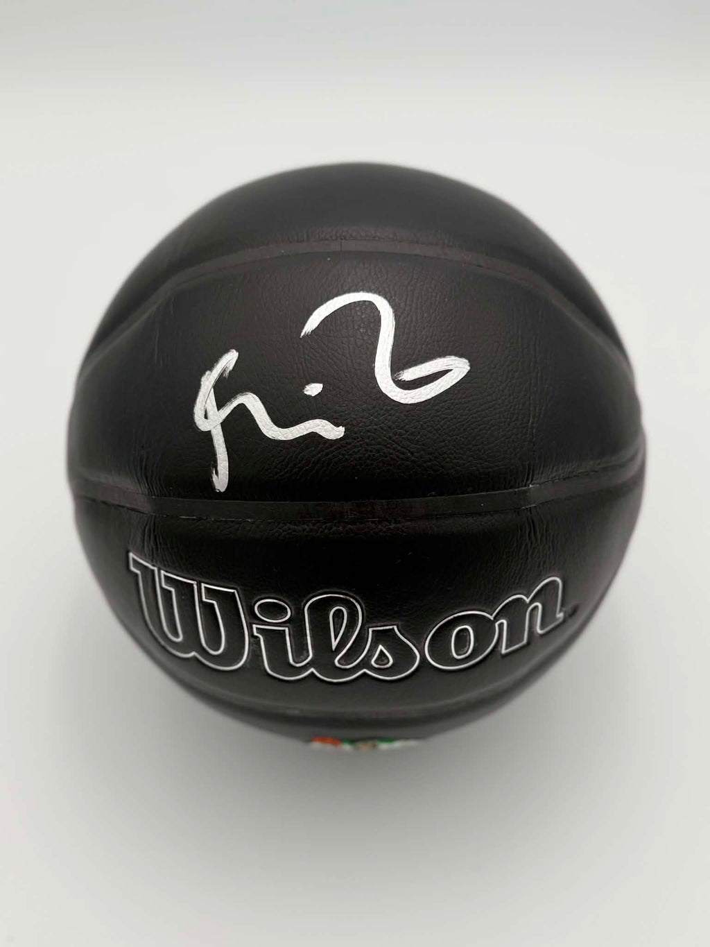 Celtics Kevin Garnett Authentic Signed Wilson Celtics Basketball JSA Witne Logo