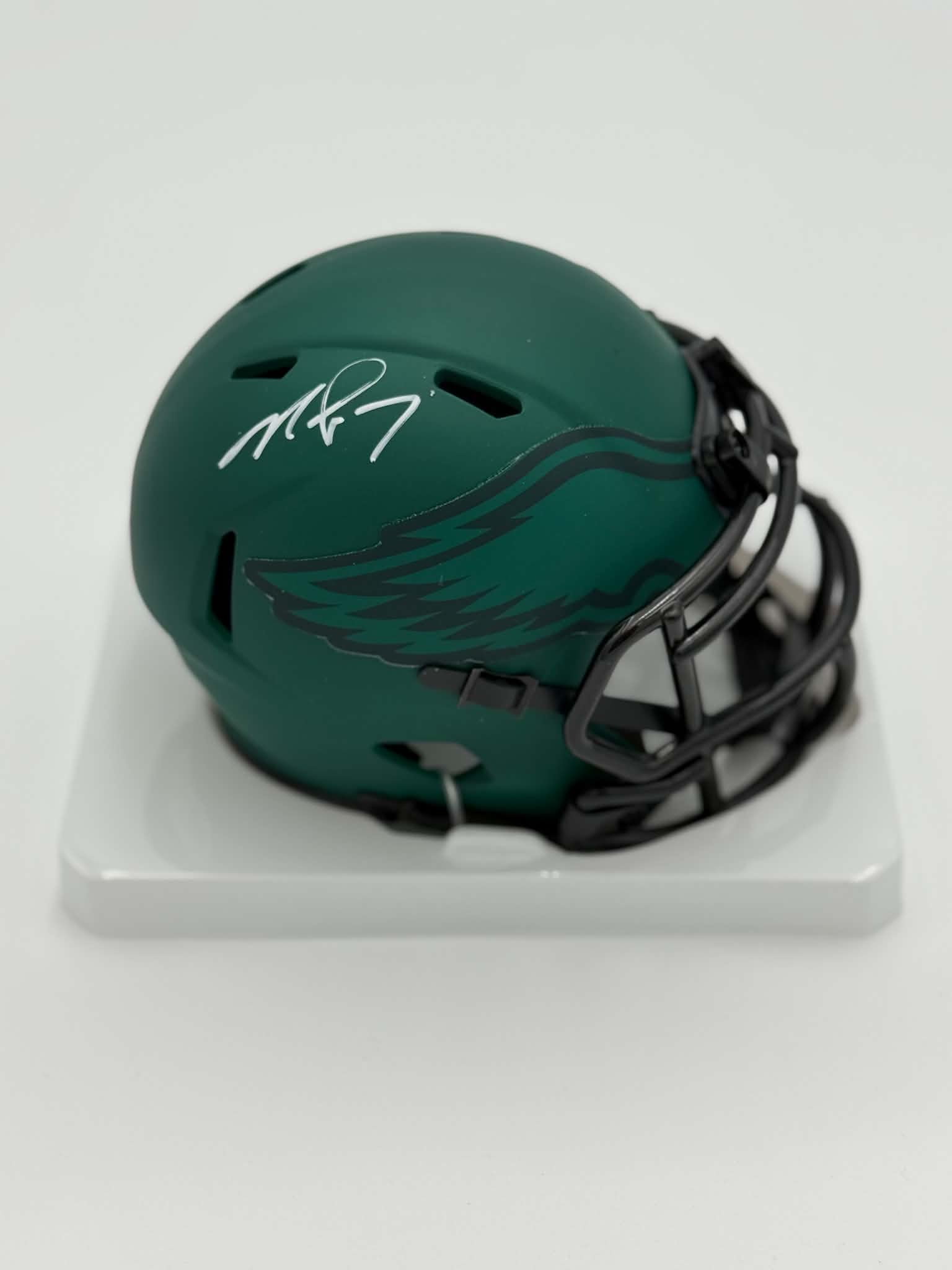 Philadelphia Eagles Michael Vick Autographed Rave Speed Mini Helmet BECKETT