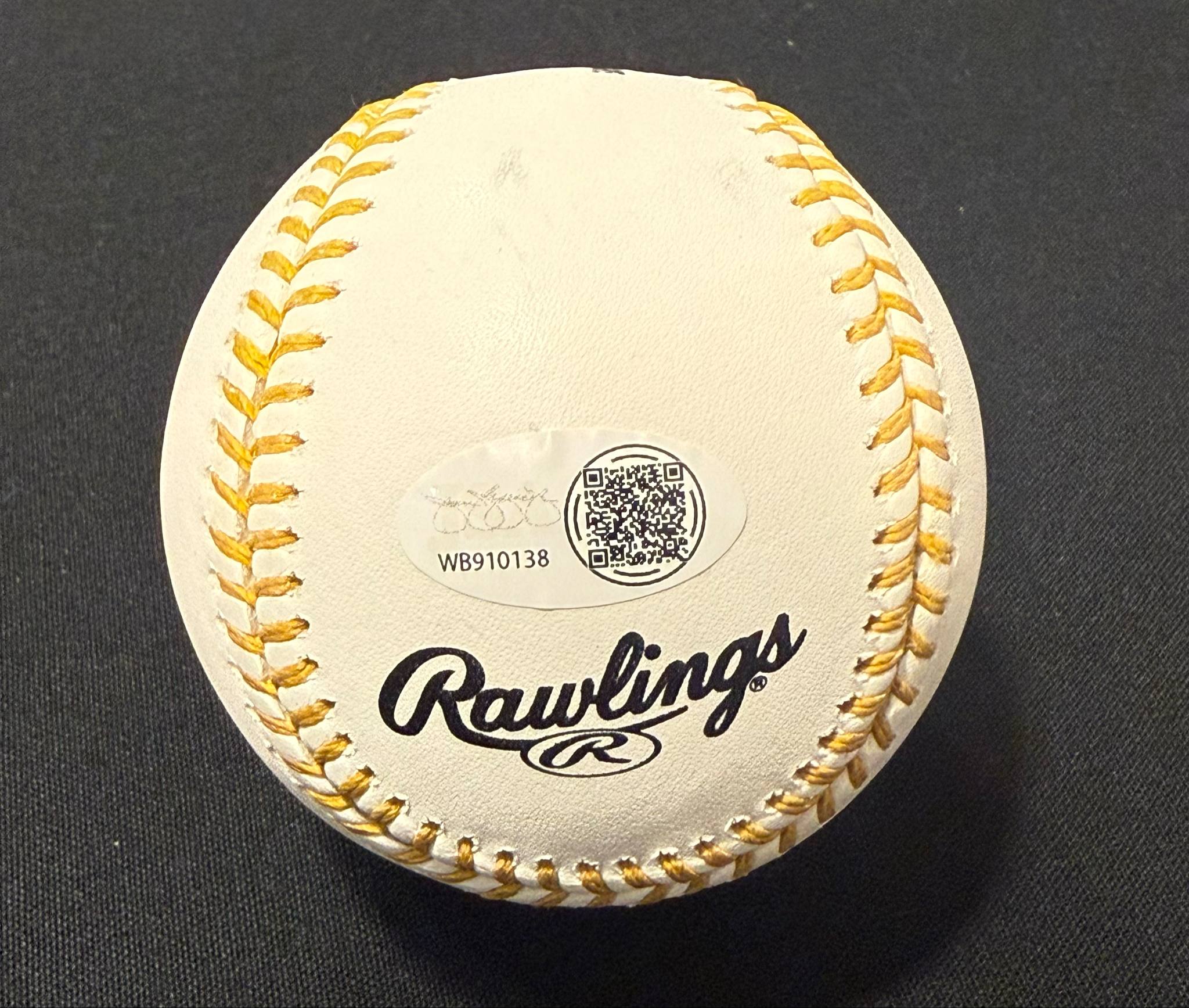 Nolan Arenado Signed/Autographed Gold Glove Baseball JSA