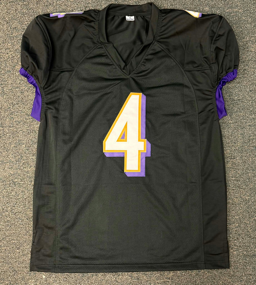 Zay Flowers Autographed Black Game Cut Style Jersey - JSA WITNESS