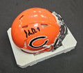 Jahdae Walker Chicago Bears Signed Alt Mini Football Helmet (GTSM WITNESS COA)