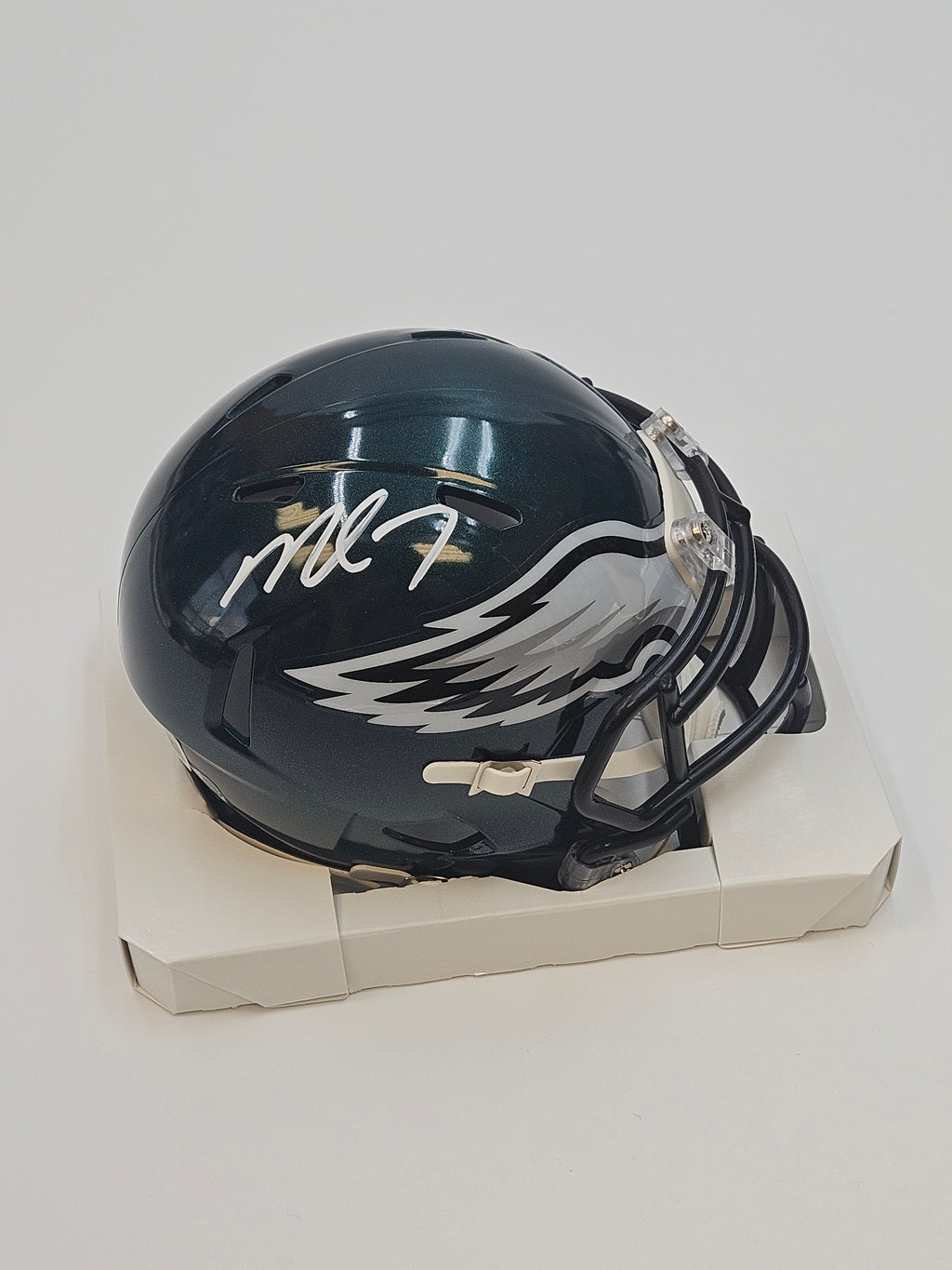 Philadelphia Eagles Michael Vick Autographed Speed Mini Helmet BECKETT