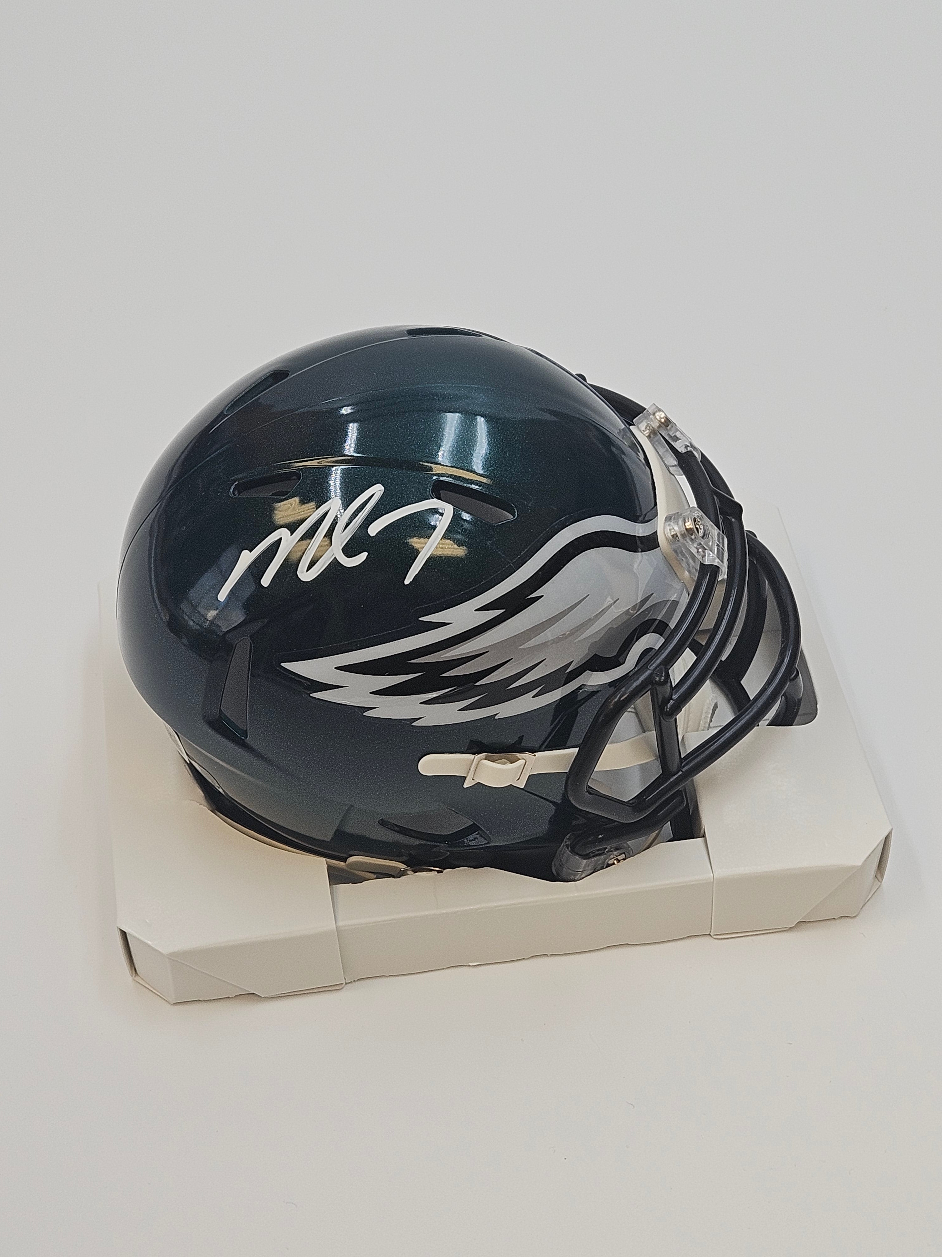 Philadelphia Eagles Michael Vick Autographed Speed Mini Helmet BECKETT