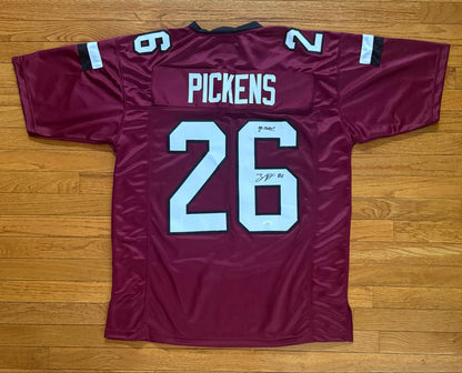 Auto/Autographed Zacch Pickens South Carolina Gamecocks "Go Cocks" JSA COA