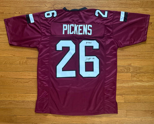 Auto/Autographed Zacch Pickens South Carolina Gamecocks "Go Cocks" JSA COA