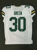 Ahman White Signed Custom Green Bay Packers Jersey JSA WITNESS COA GAME Cut