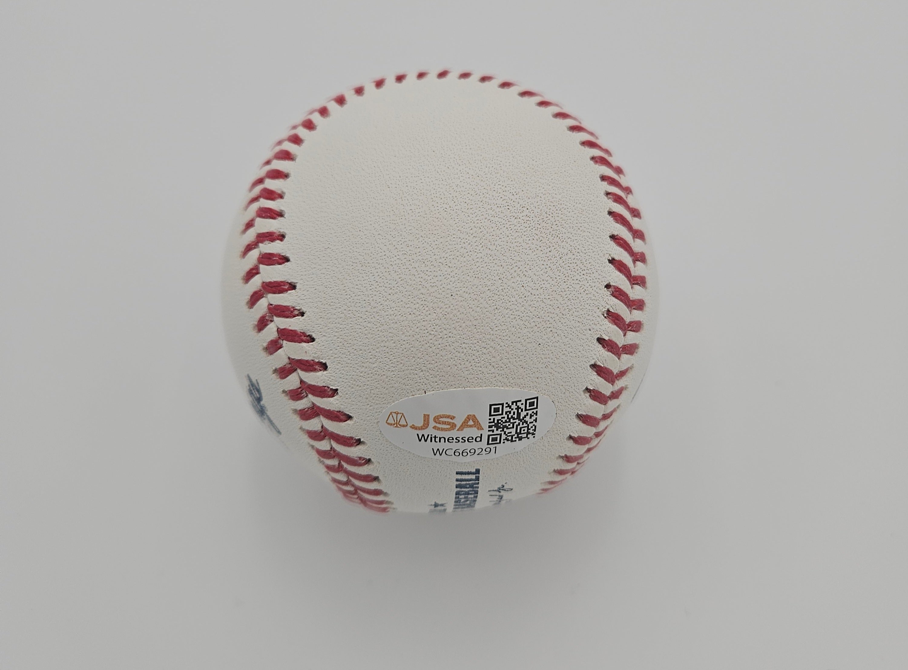 Julius Erving Philadelphia 76ers Autographed ROMLB Baseball JSA COA