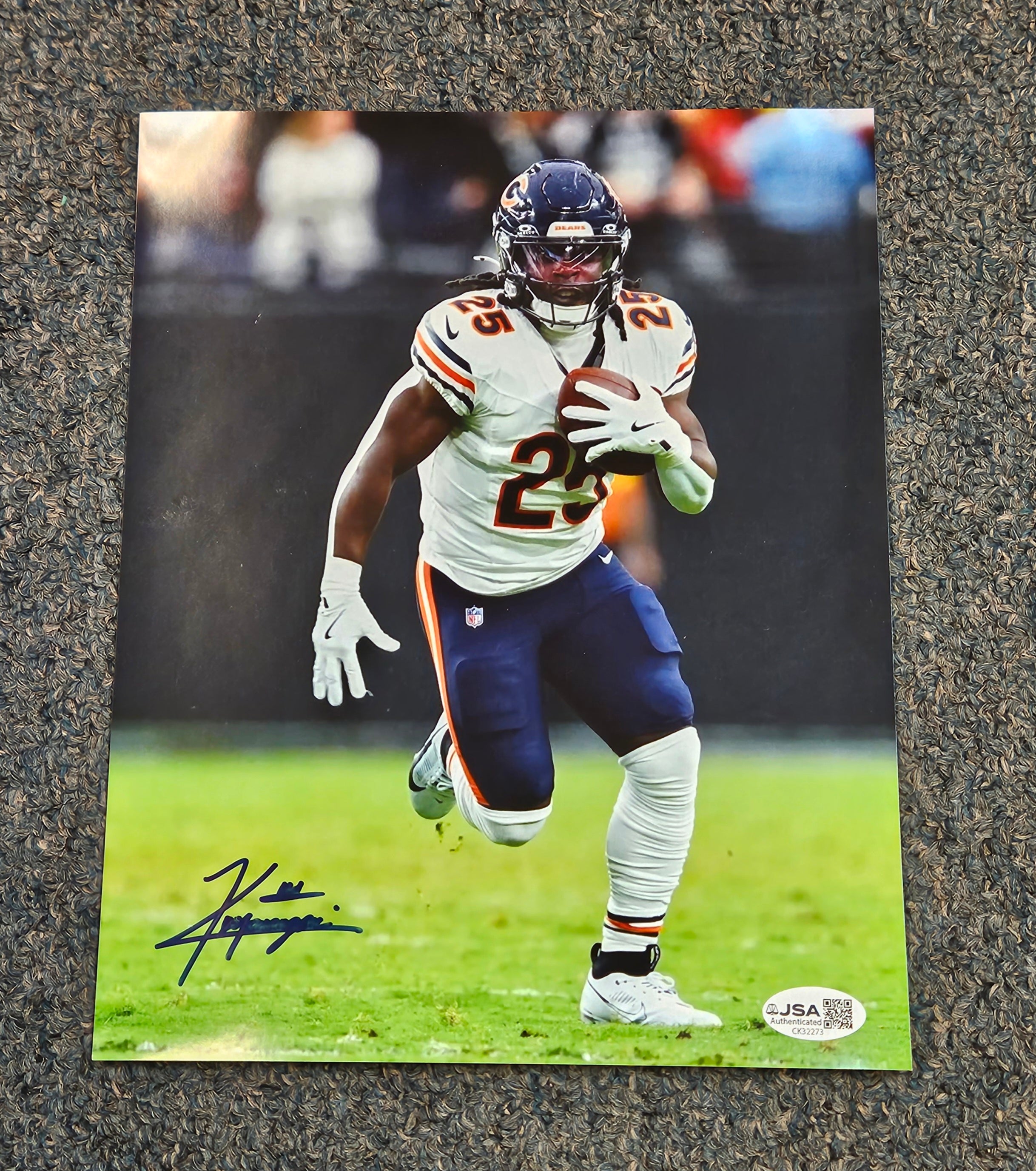 KYLE MONANGAI signed autographed CHICAGO BEARS 8X10 photo w/ COA JSA!