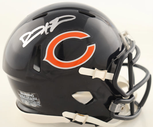 CHICAGO BEARS Devin Hester Signed Autographed Bears Speed Mini Helmet JSA COA