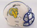 Konata Mumpfield Signed Rams Retro Mini Helmet (GTSM WITNESS COA)