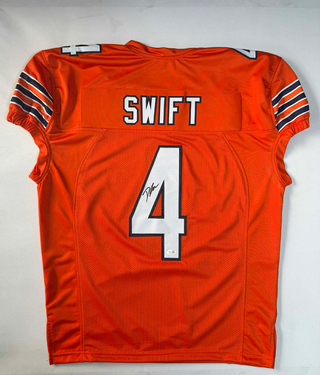 D'Andre Swift Chicago Bears Autographed Signed Alt Game Cut Jersey JSA COA