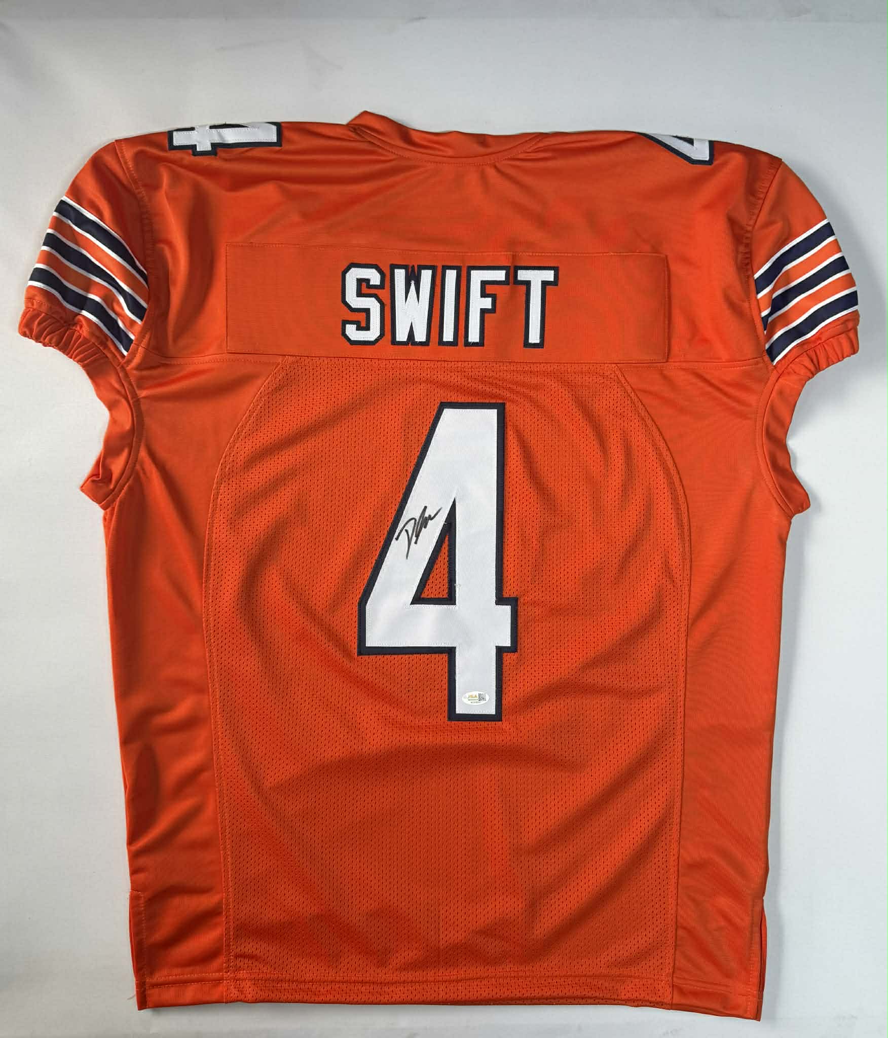 D'Andre Swift Chicago Bears Autographed Signed Alt Game Cut Jersey JSA COA