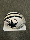 Terrell Owens Signed Dallas Cowboys Throw Back Mini Helmet BAS COA