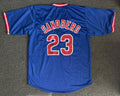 Ryne Sandberg Custom Jersey Signed/Autographed W/HOF JSA COA