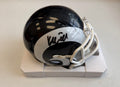 Kyren Williams Signed Los Angles Rams White Horn Mini Helmet GTSM WITNESS COA