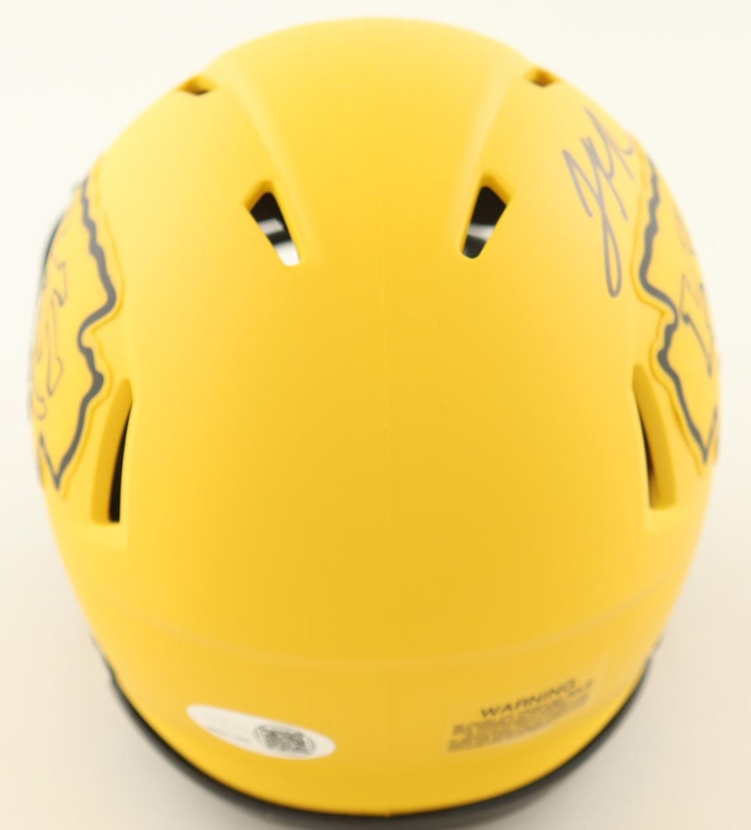 Kansas City Chiefs Signed/Auto Jalen Royals Rave Red Mini Helmet JSA COA