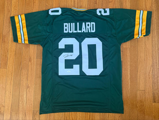 Javon Bullard Greenbay Packers Custom Jersey Signed/Autographed JSA COA