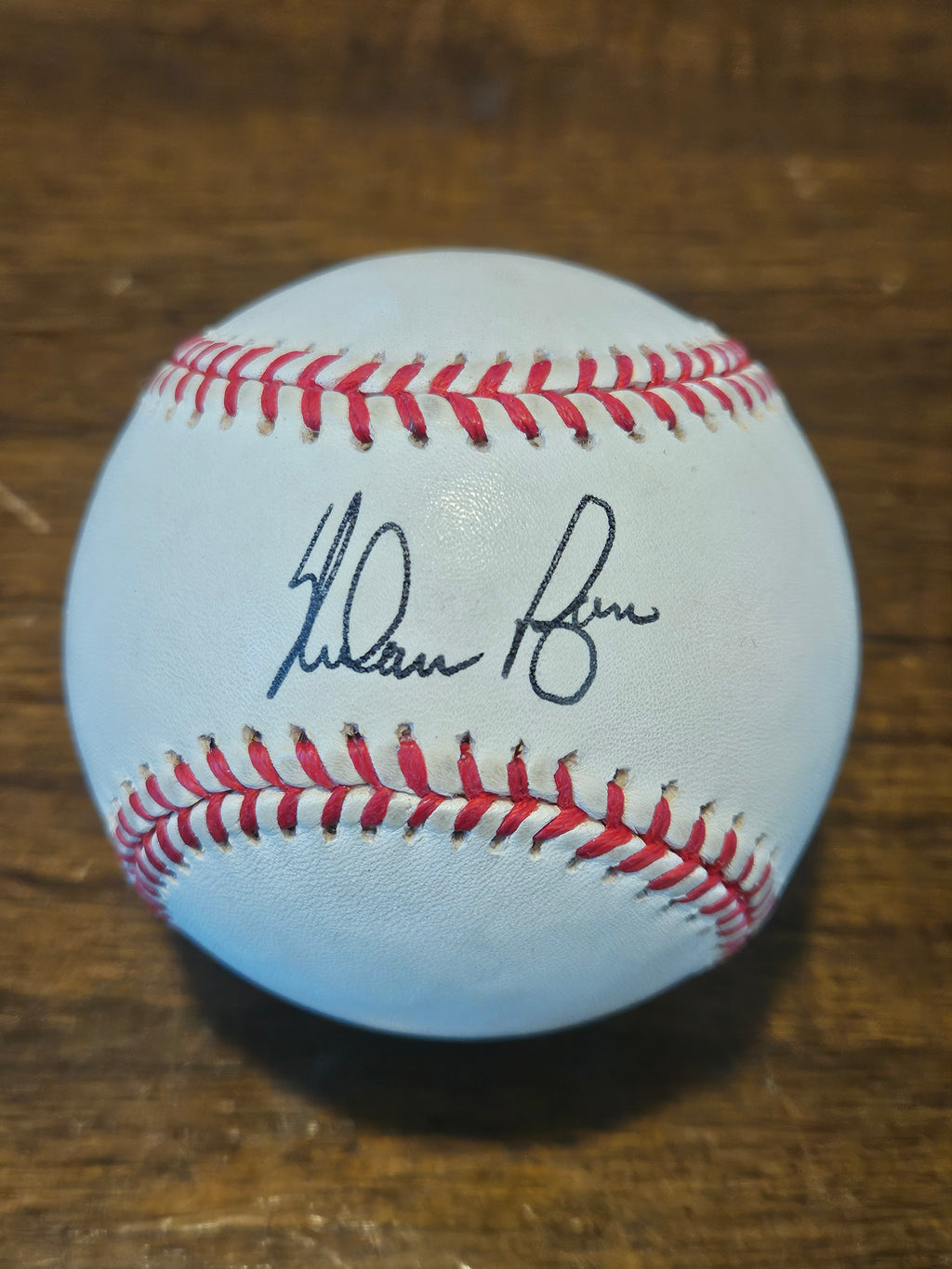 NOLAN RYAN SIGNED RAWLINGS OML BASEBALL (SELIG) BAS BECKETT COA