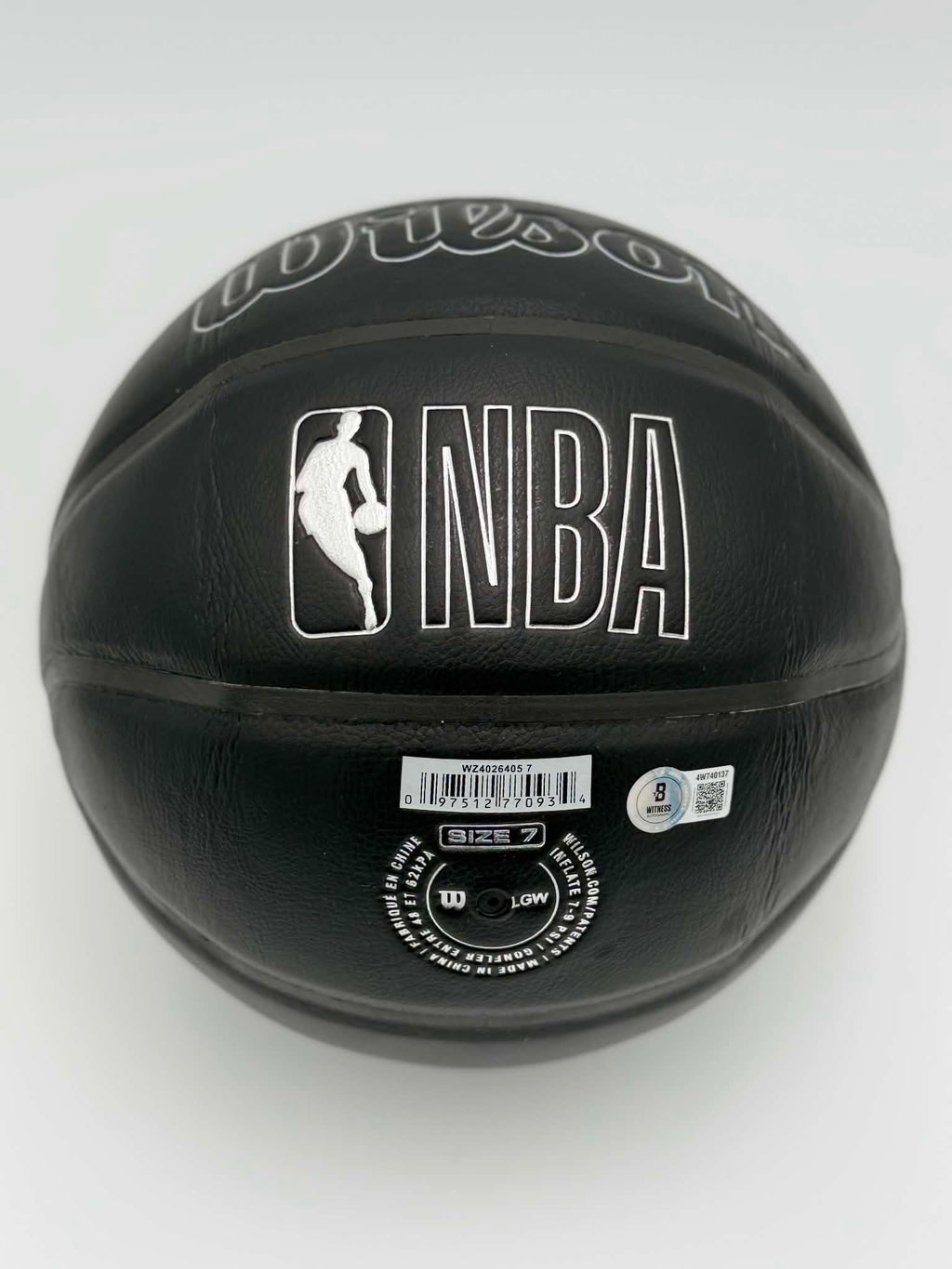 Dennis Rodman Signed Chicago Bulls Basketball Authenticated Beckett Black Leathe