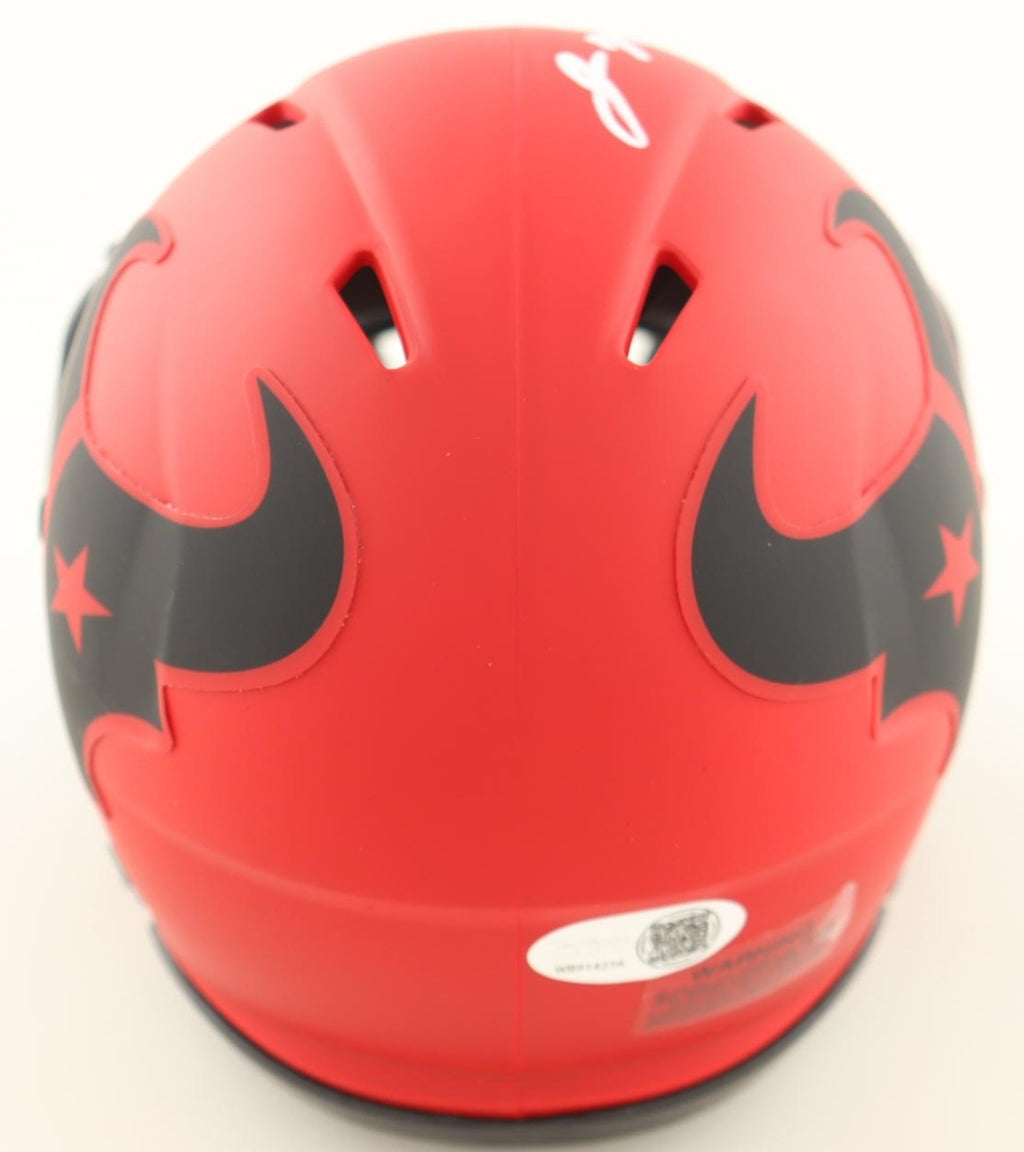 Texans Jaylin Noel Signed Autographed Houston Texans New Rave Mini Helmet JSA