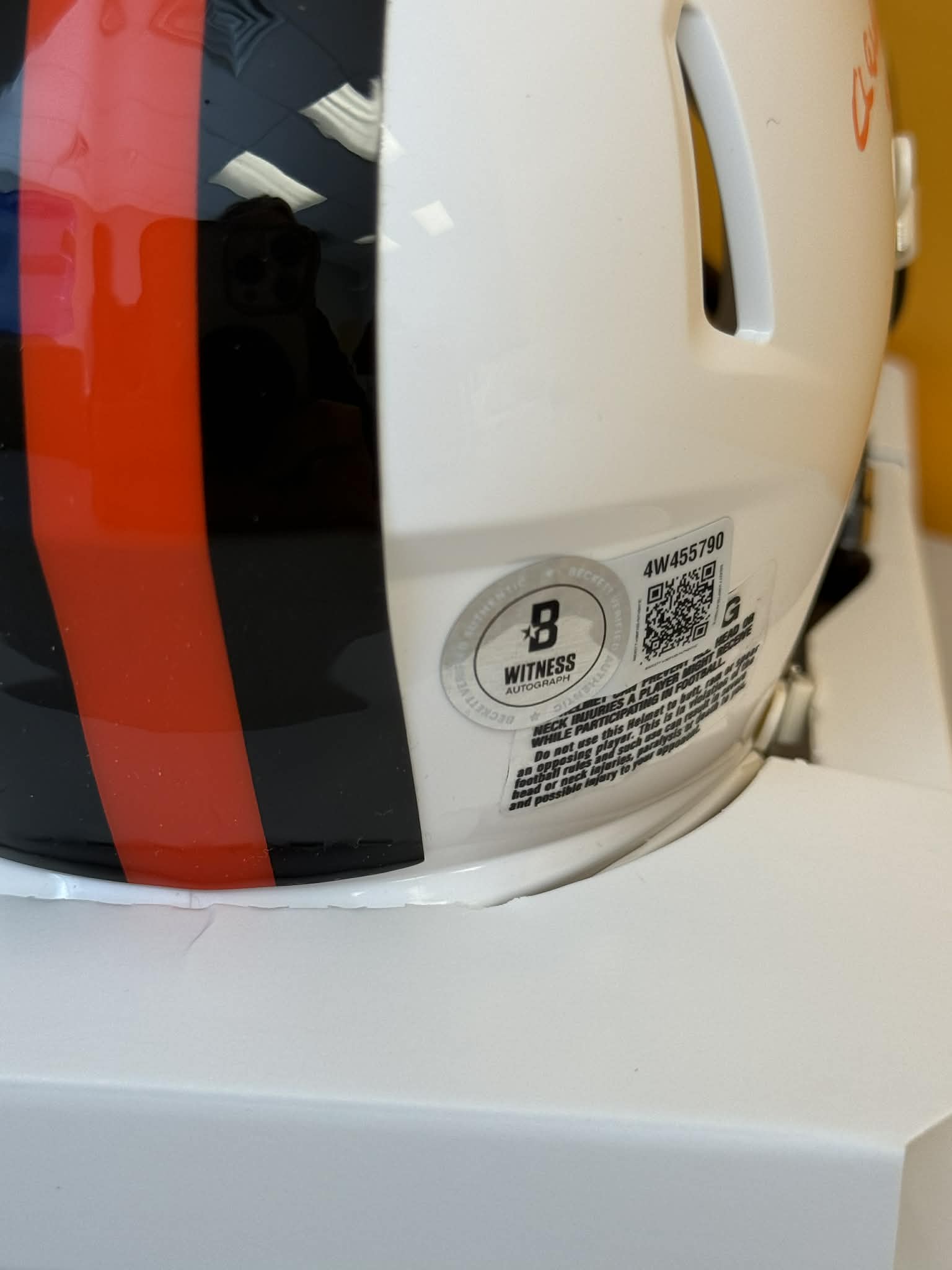 Johnny Manziel Signed Browns White Alt Mini Helmet w/ Cleveland Sucks Beckett W BAS COA