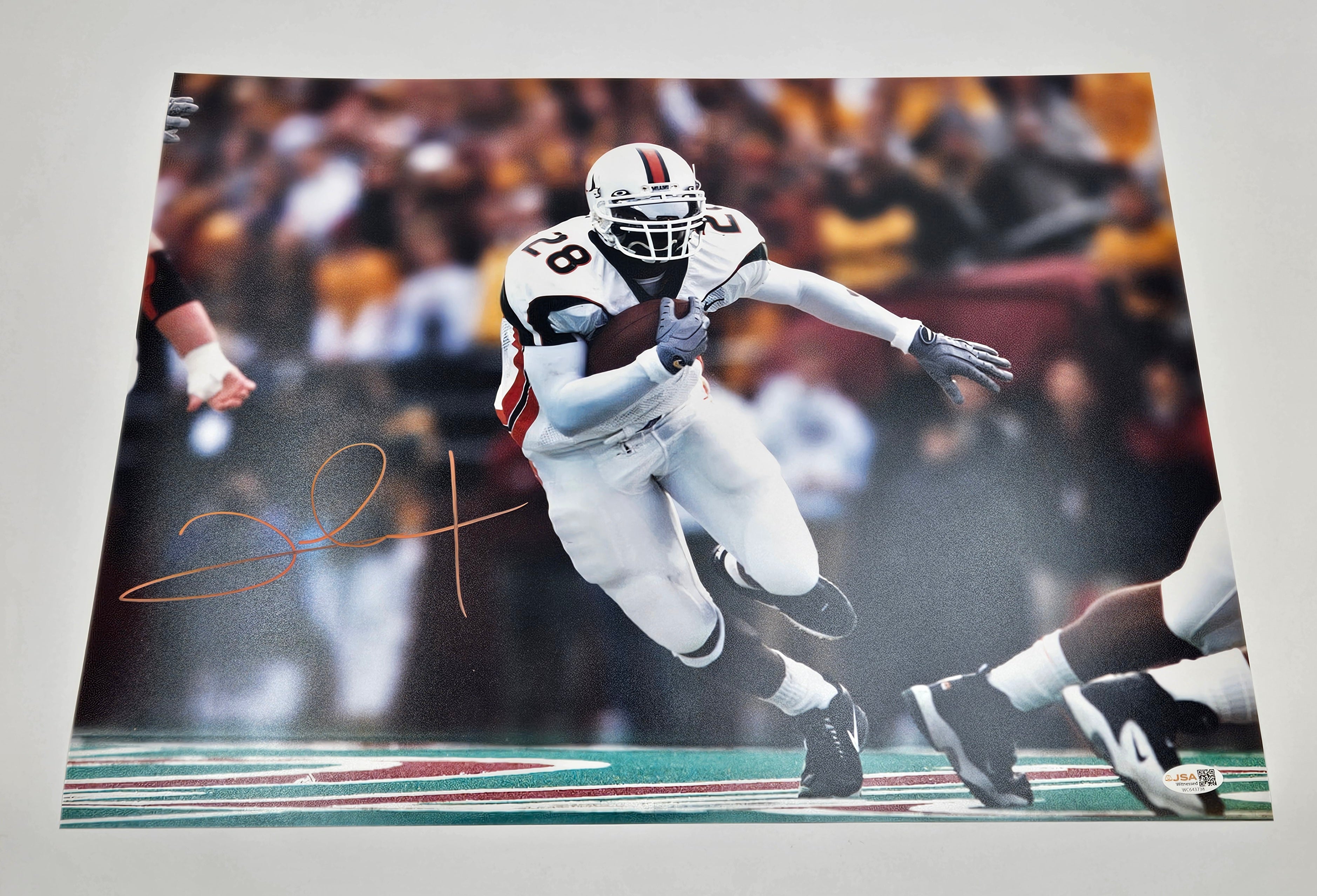 CLINTON PORTIS Signed Autographed 16x20 Photo Washington Redskins w/JSA Miami