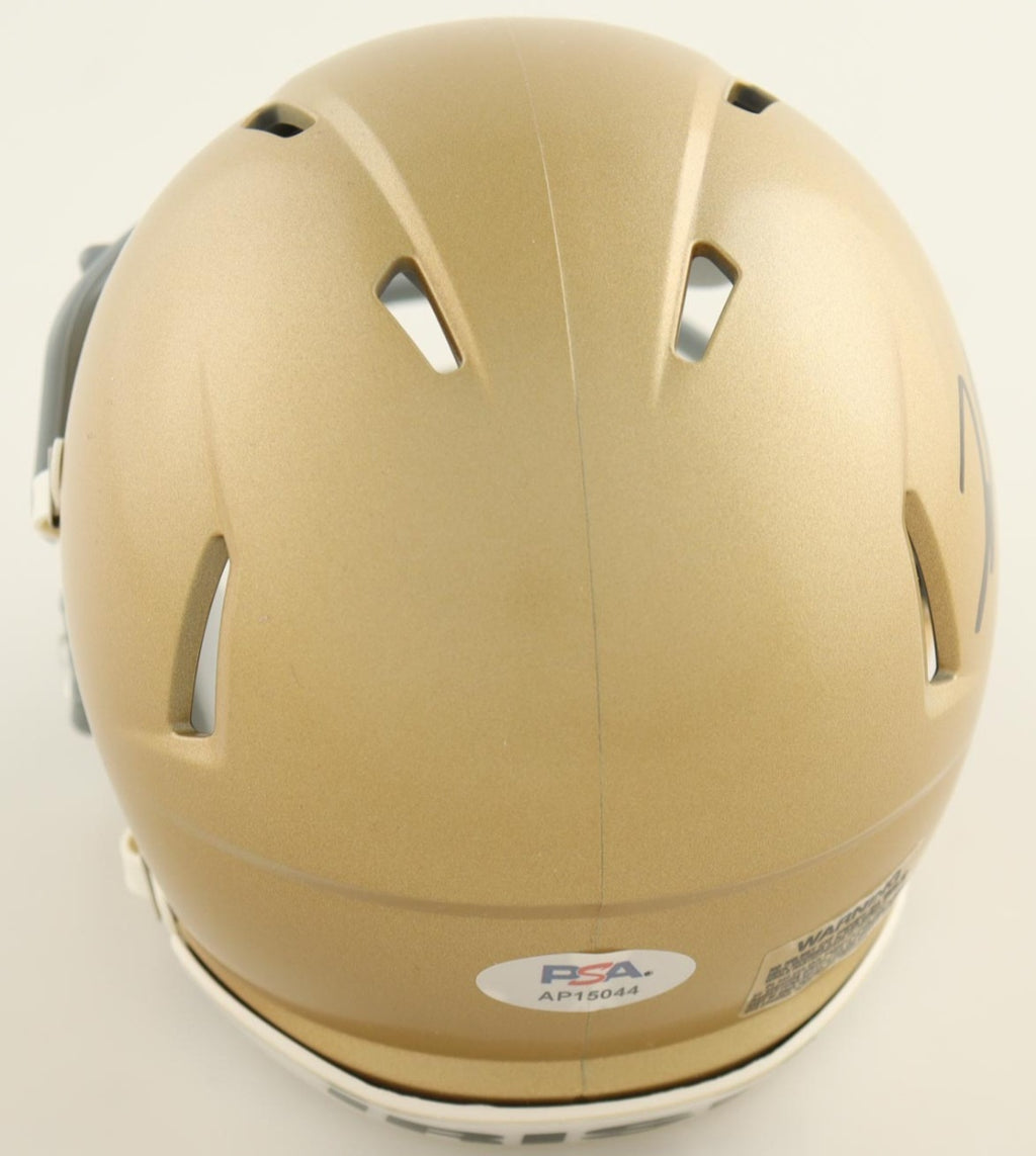 Auto/Autographed Riley Leonard & Jaden Greathouse Dual Mini Helmet PSA COA