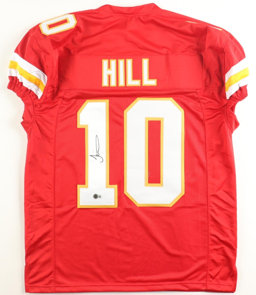 Signed/Autographed Tyreek Hill Aqua Custom Jersey Kansas City BAS COA Game Cut