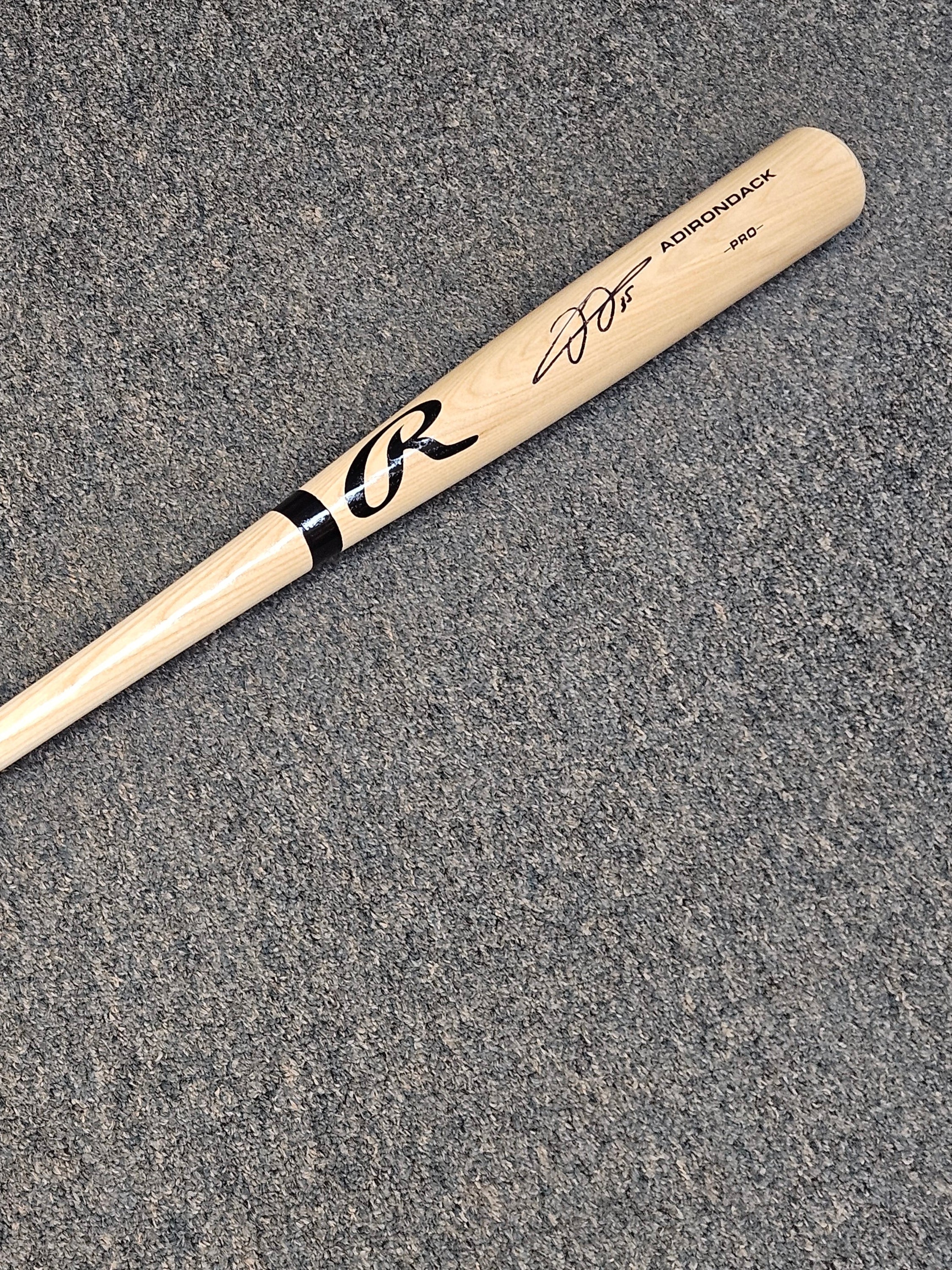 Frank Thomas Signed Blonde Rawlings Bat Chicago White Sox JSA WITNESS