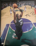 KEVIN GARNETT signed autographed 2 Hand Dunk Minnesota 16x20 photo w/ COA JSA WI