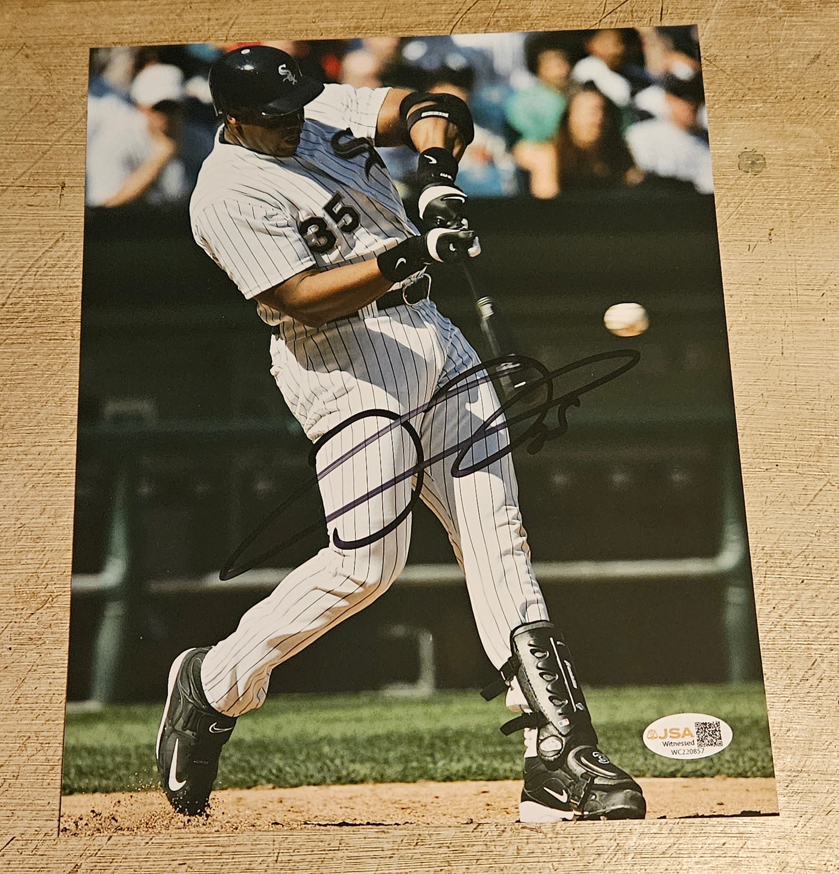 Frank Thomas Signed/Autographed 8x10 JSA COA IMAGE 2
